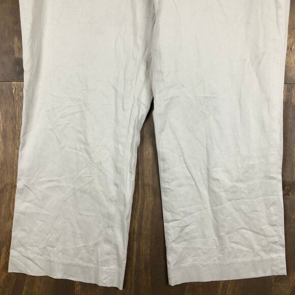 Banana Republic Womens Pants Tan Martin Fit Capris Cropped Stretch 12 - Picture 3 of 12